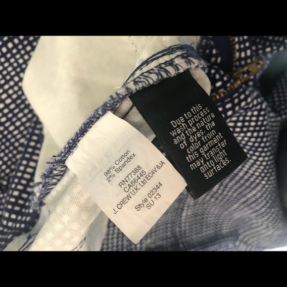 J.Crew • Toothpick Jean in Basketweave Print - Picture 3 of 3